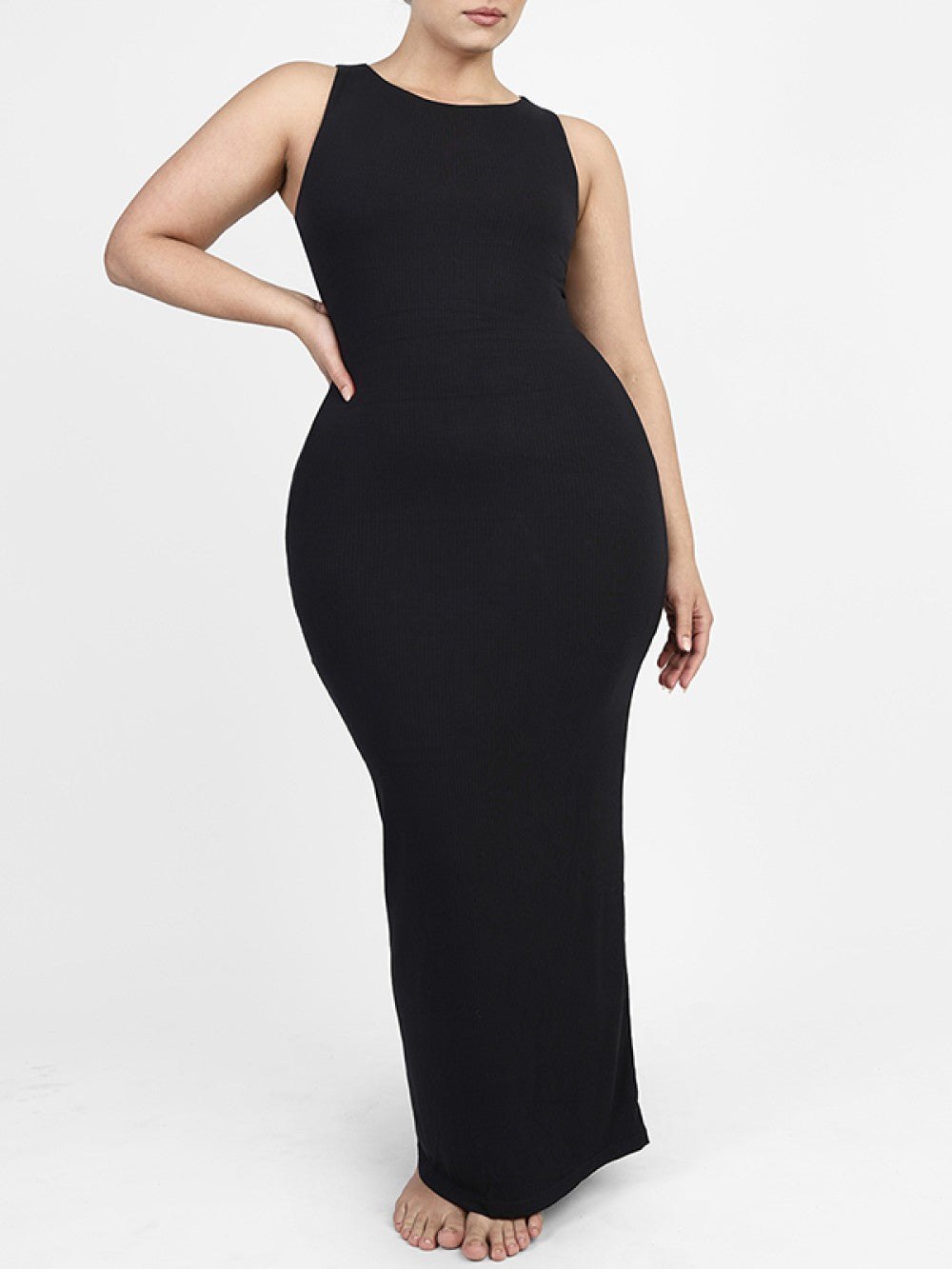 Soft Long Dress - Black