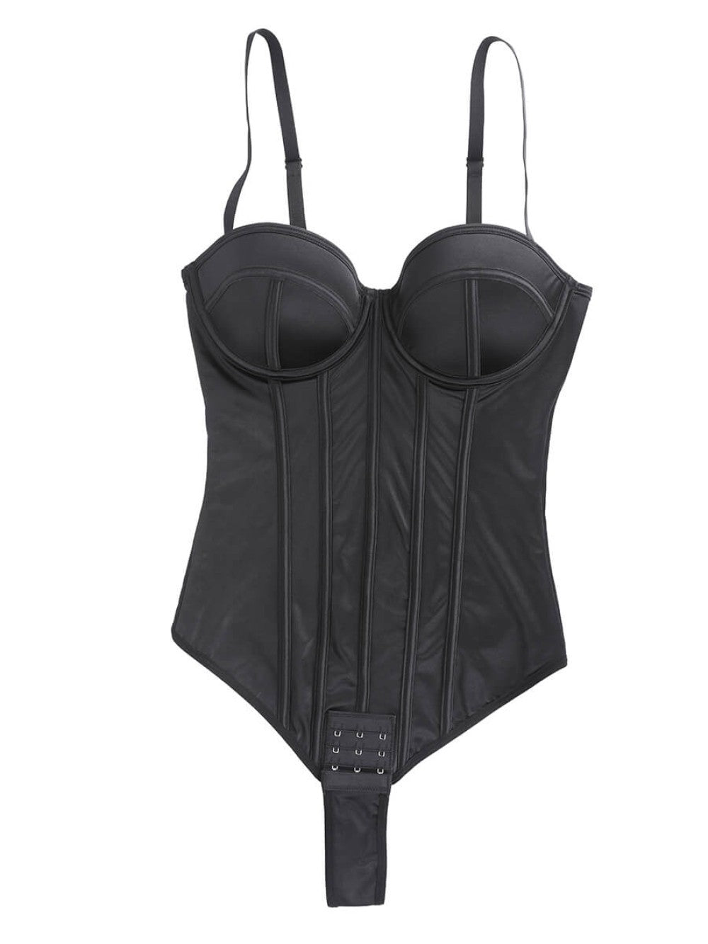 Glamor Corset Bodysuit - Blackberry