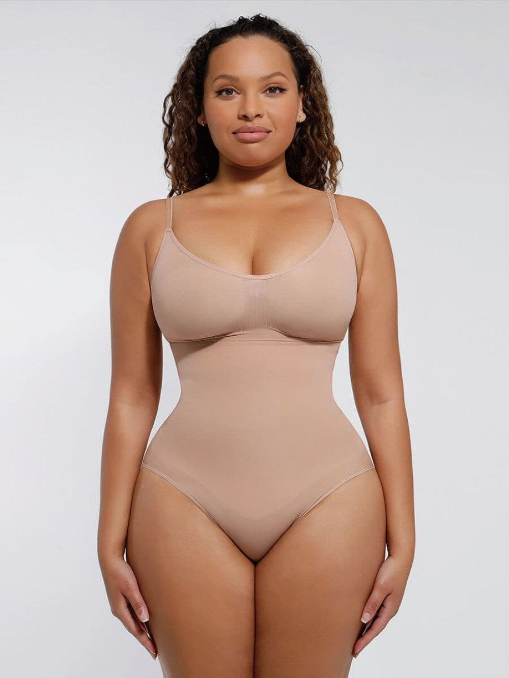 Thong Bodysuit - Pink truffle