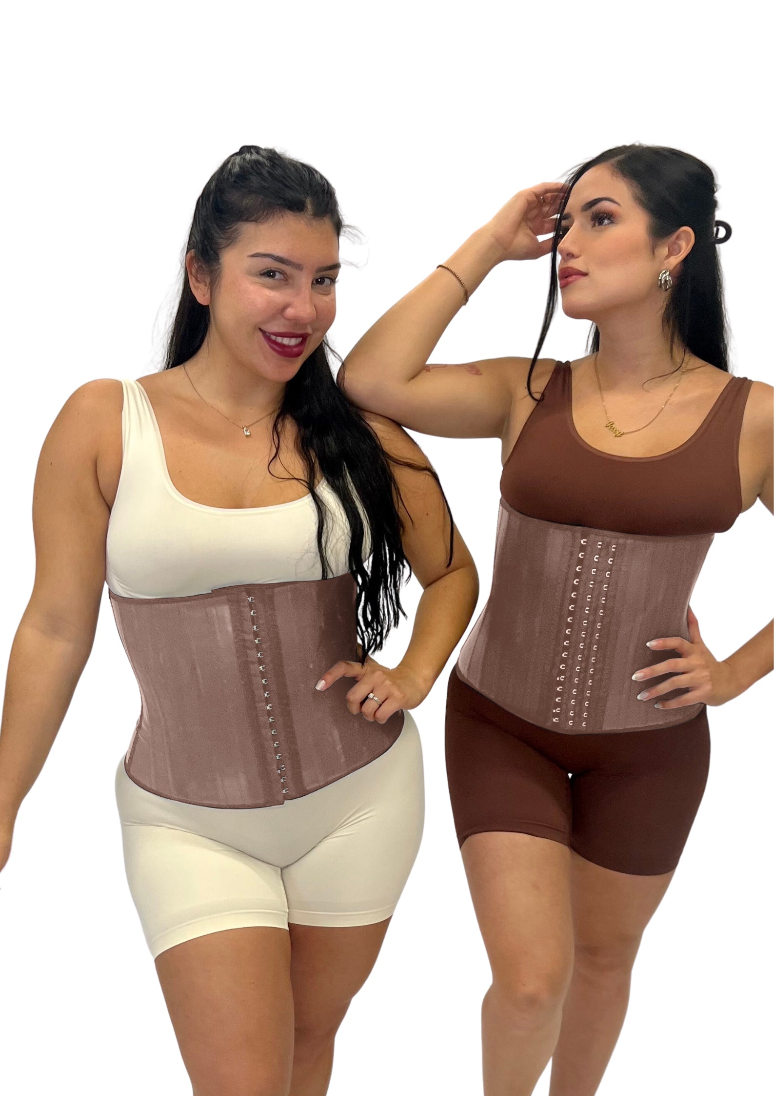 Tight Core Waist Trainer 25 Steel - Cappuccino Edition