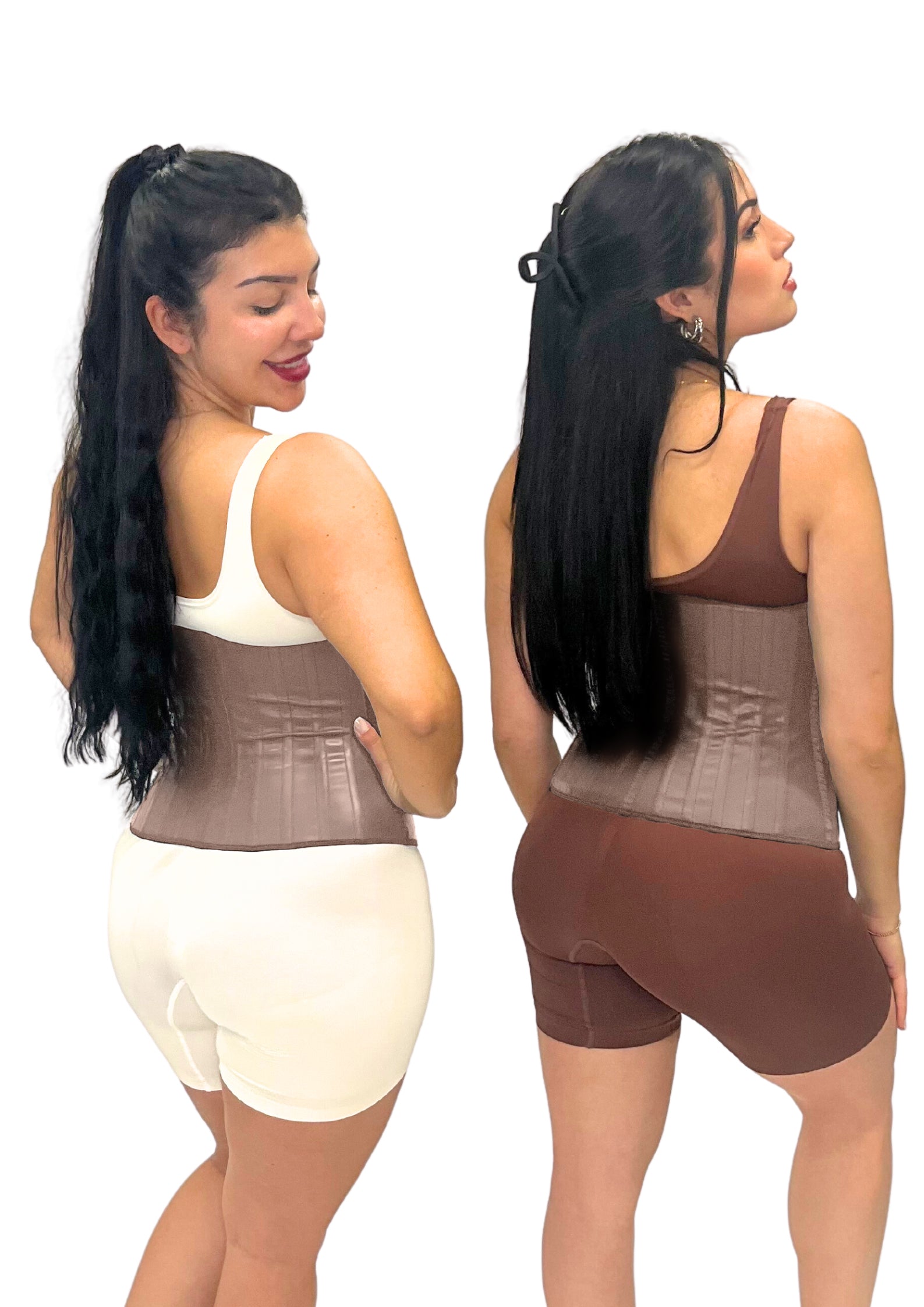 Tight Core Waist Trainer 25 Steel - Cappuccino Edition