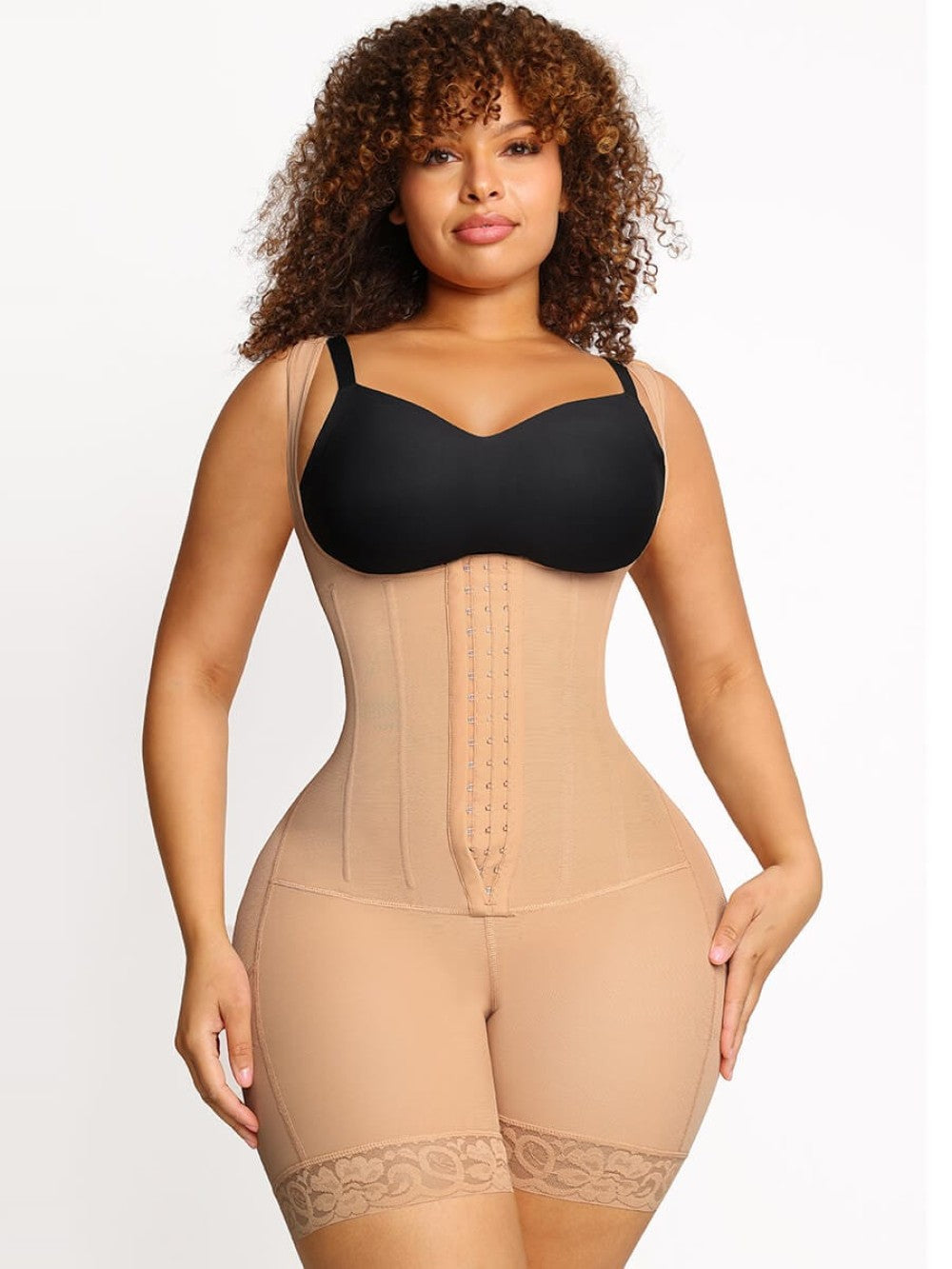 Faja Open Bodysuit - Beige