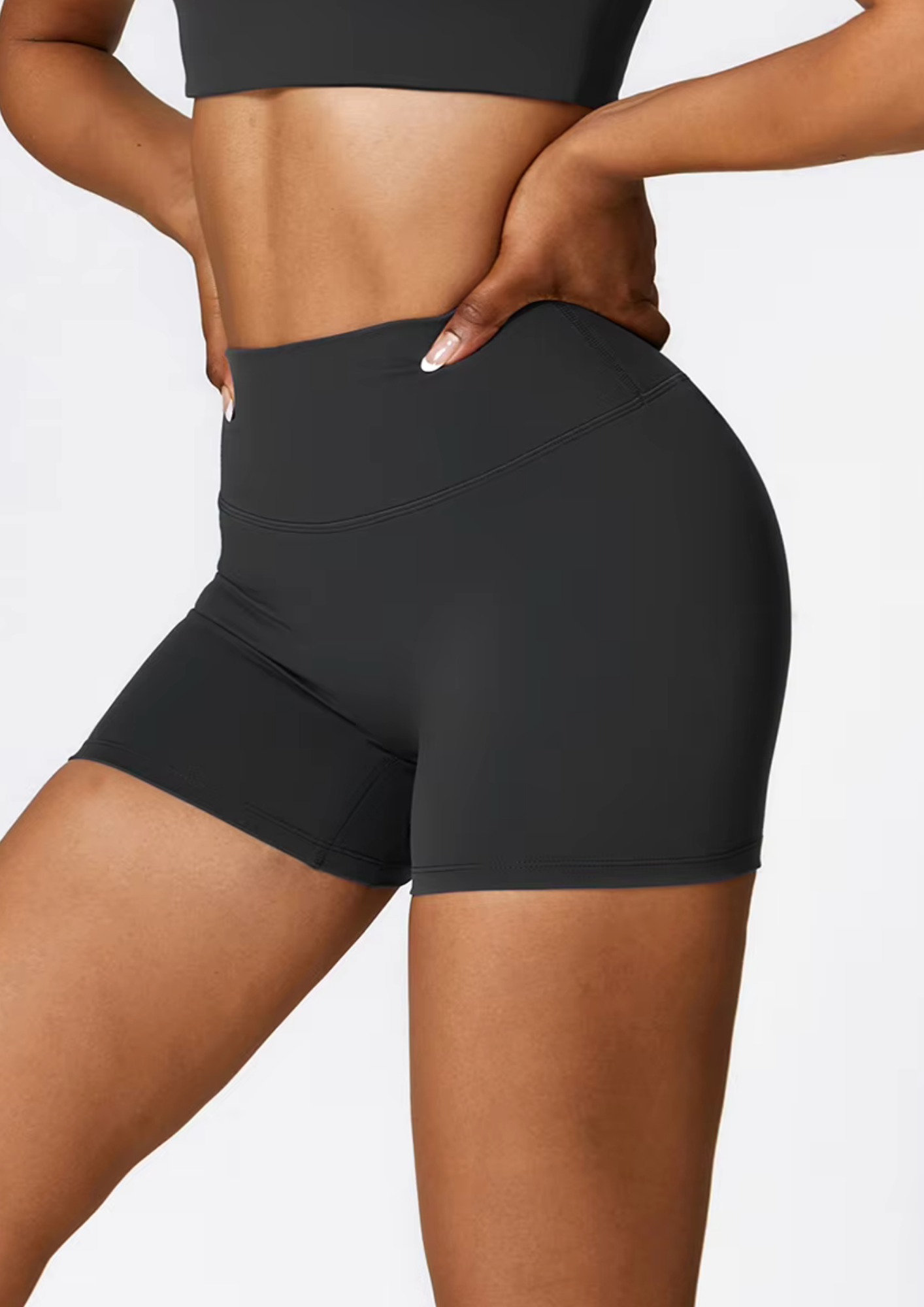 Soft Active Sport Shorts - Black