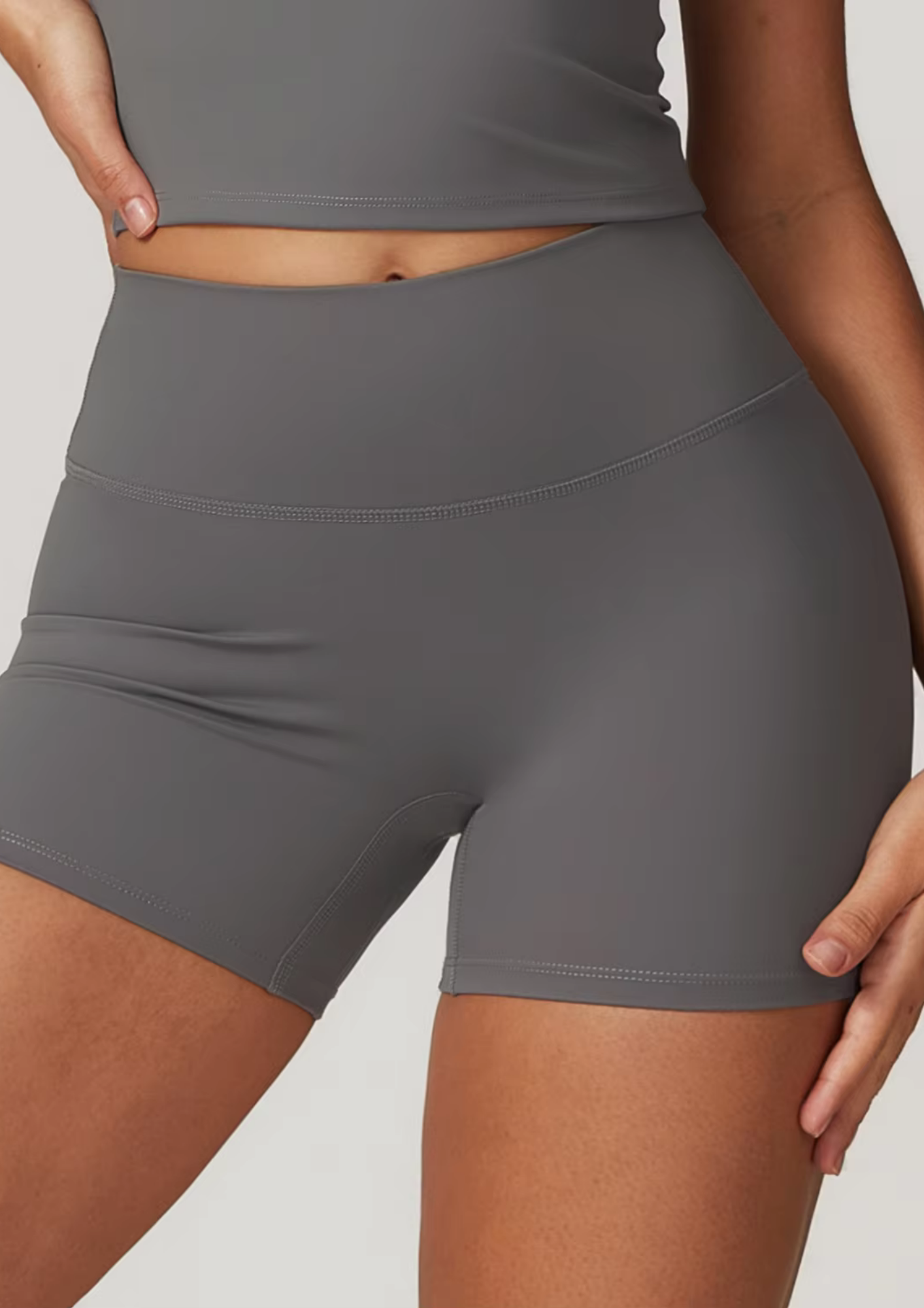 Soft Active Sport Shorts - Dark Grey