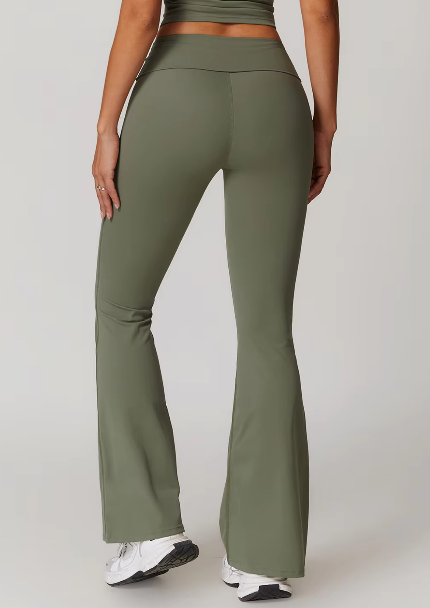 Soft Active Sport Legging -  Khaki Green