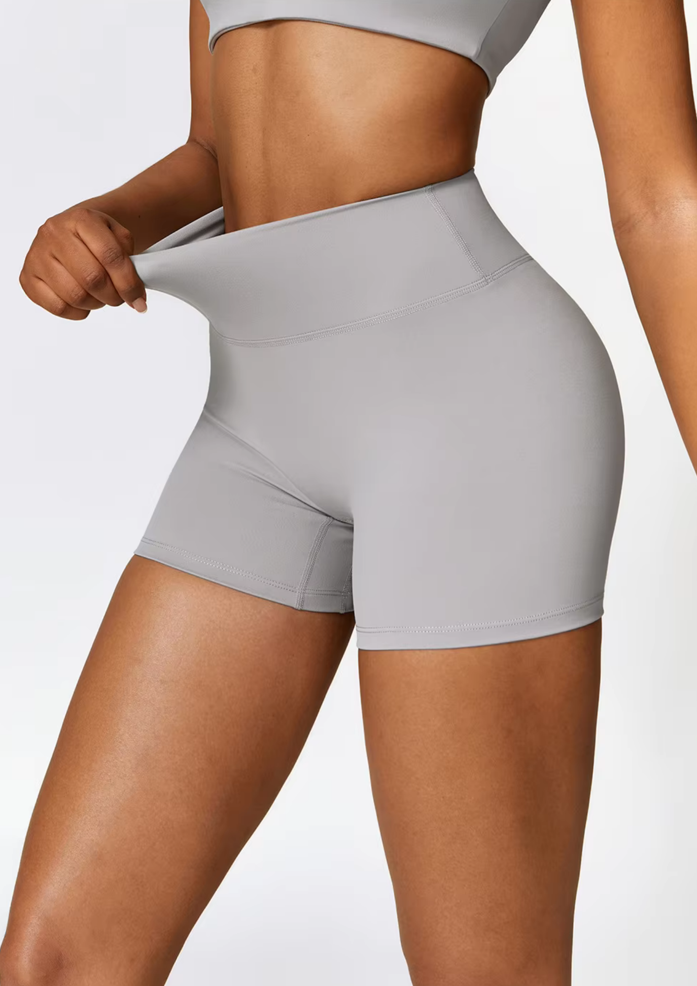 Soft Active Sport Shorts - Grey