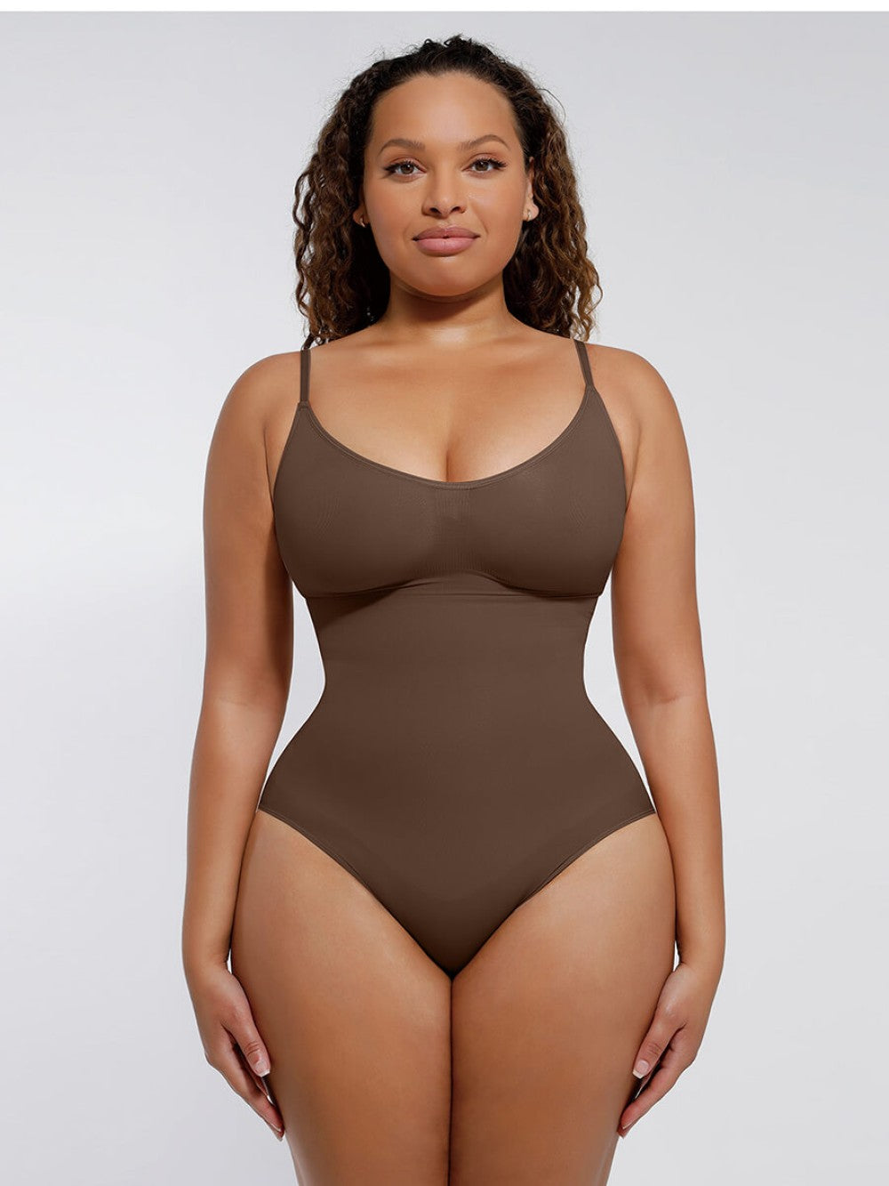 Thong Bodysuit - Hazelnut