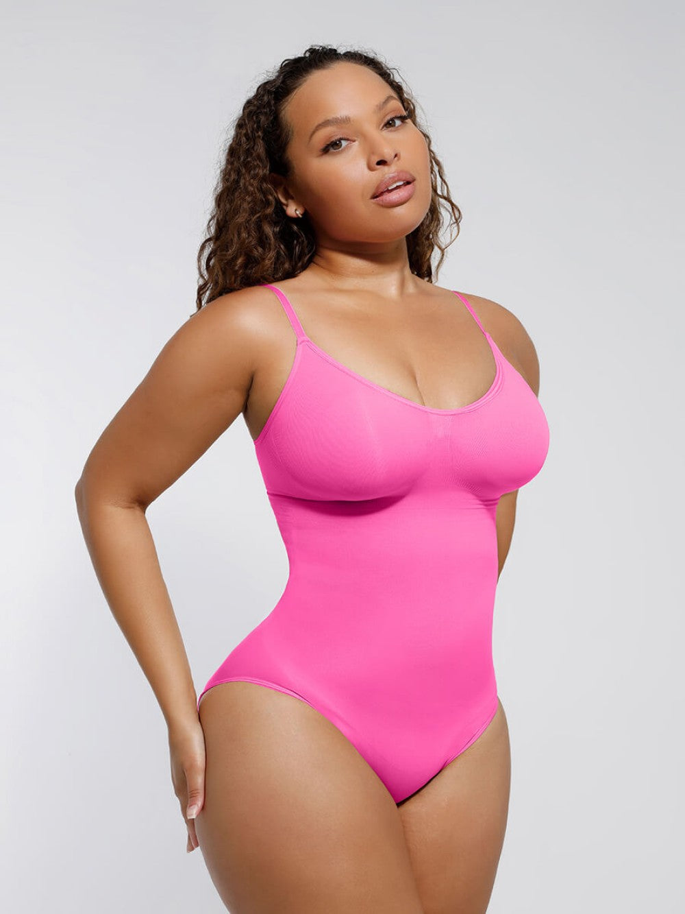 Thong Bodysuit - Hot Pink