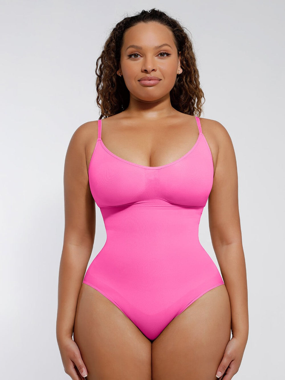 Thong Bodysuit - Hot Pink