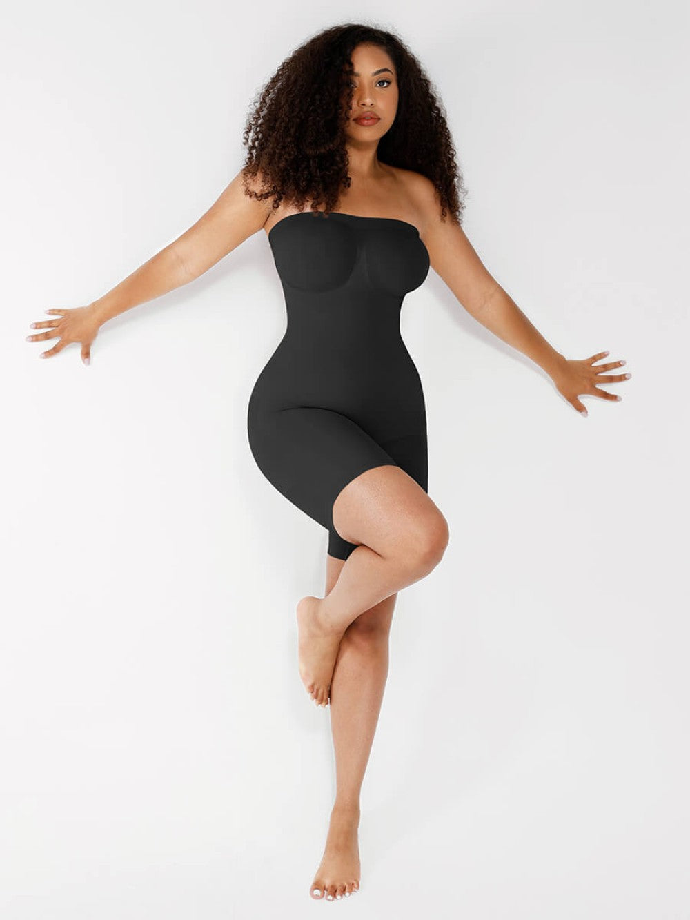 3 in 1  Seamless Body Shaper - Blackberry