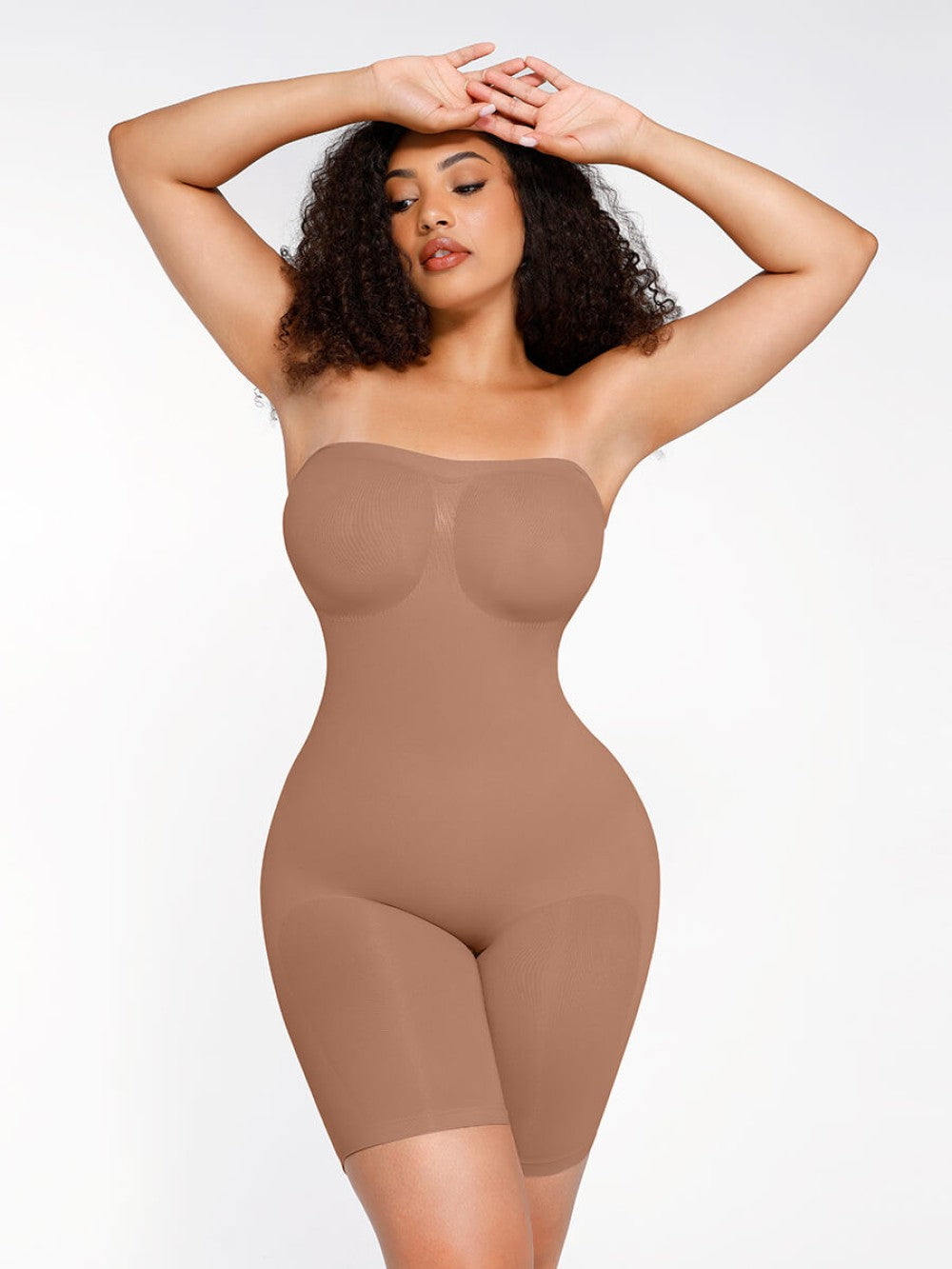 3 in 1  Seamless Body Shaper - Mokka