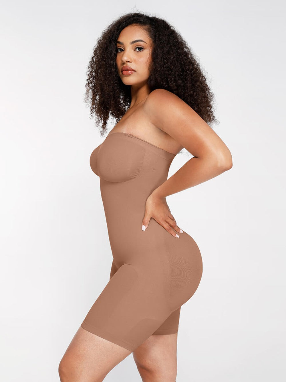 3 in 1  Seamless Body Shaper - Mokka