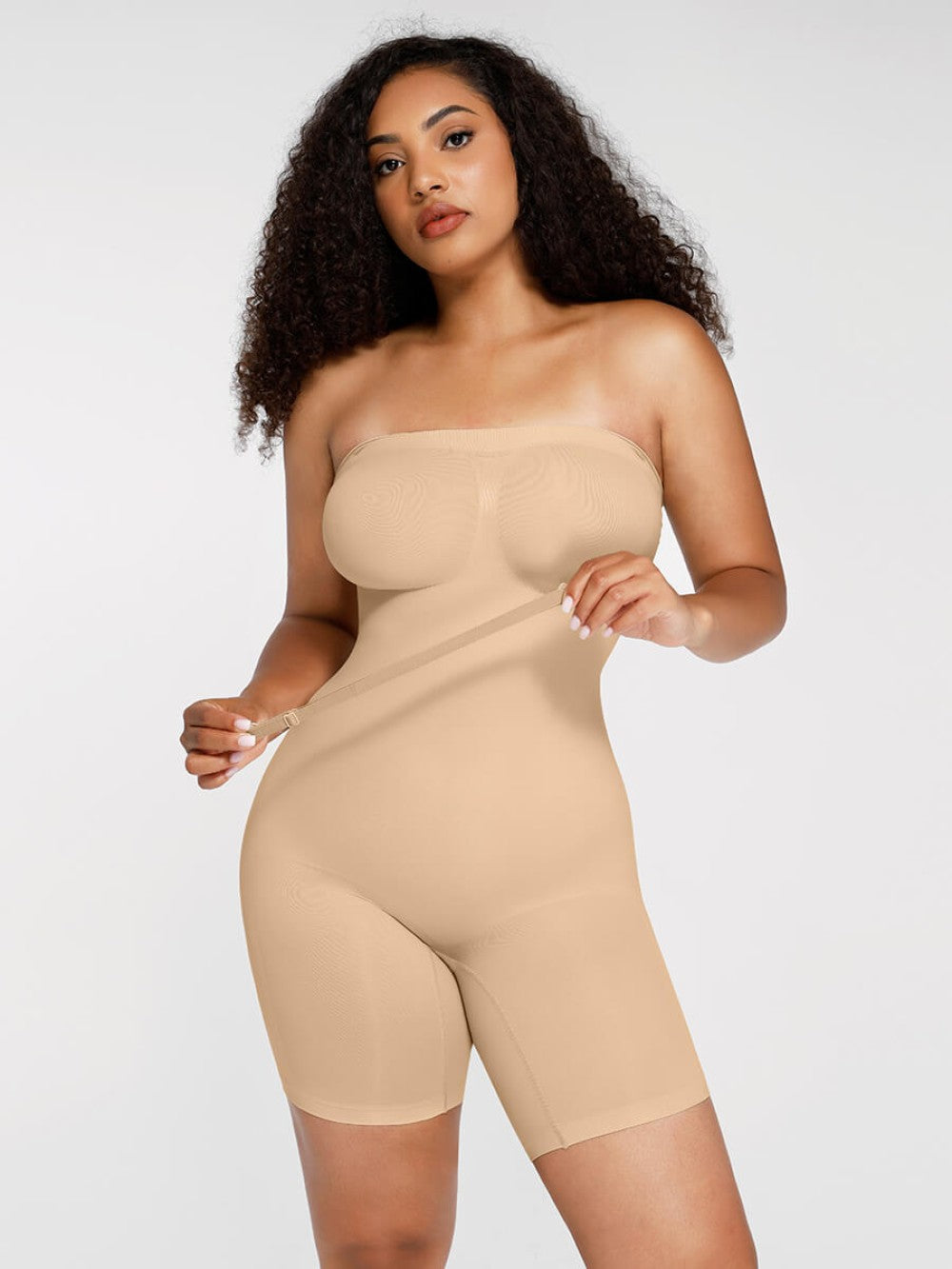 3 in 1  Seamless Body Shaper - Beige