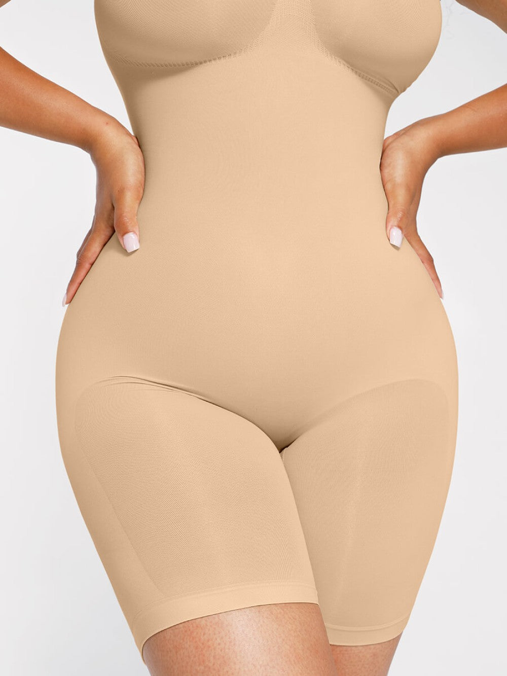 3 in 1  Seamless Body Shaper - Beige