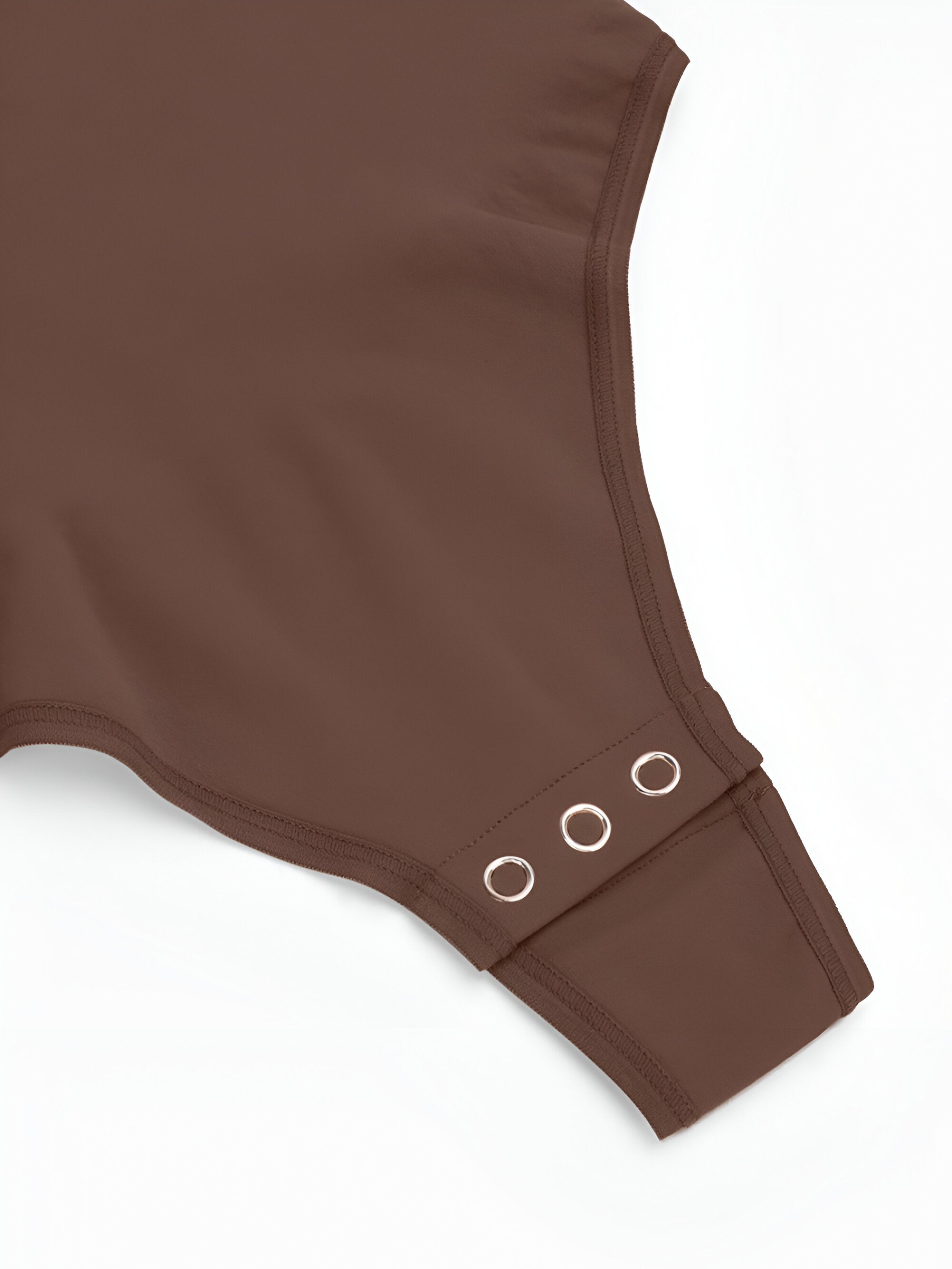 Heartshape Seamless Bodysuit - Brown