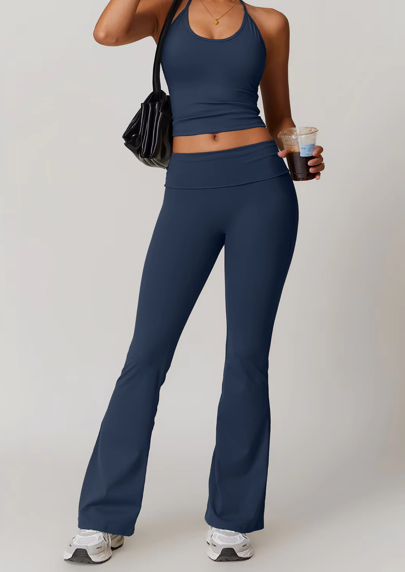 Soft Active Sport Legging - Navy