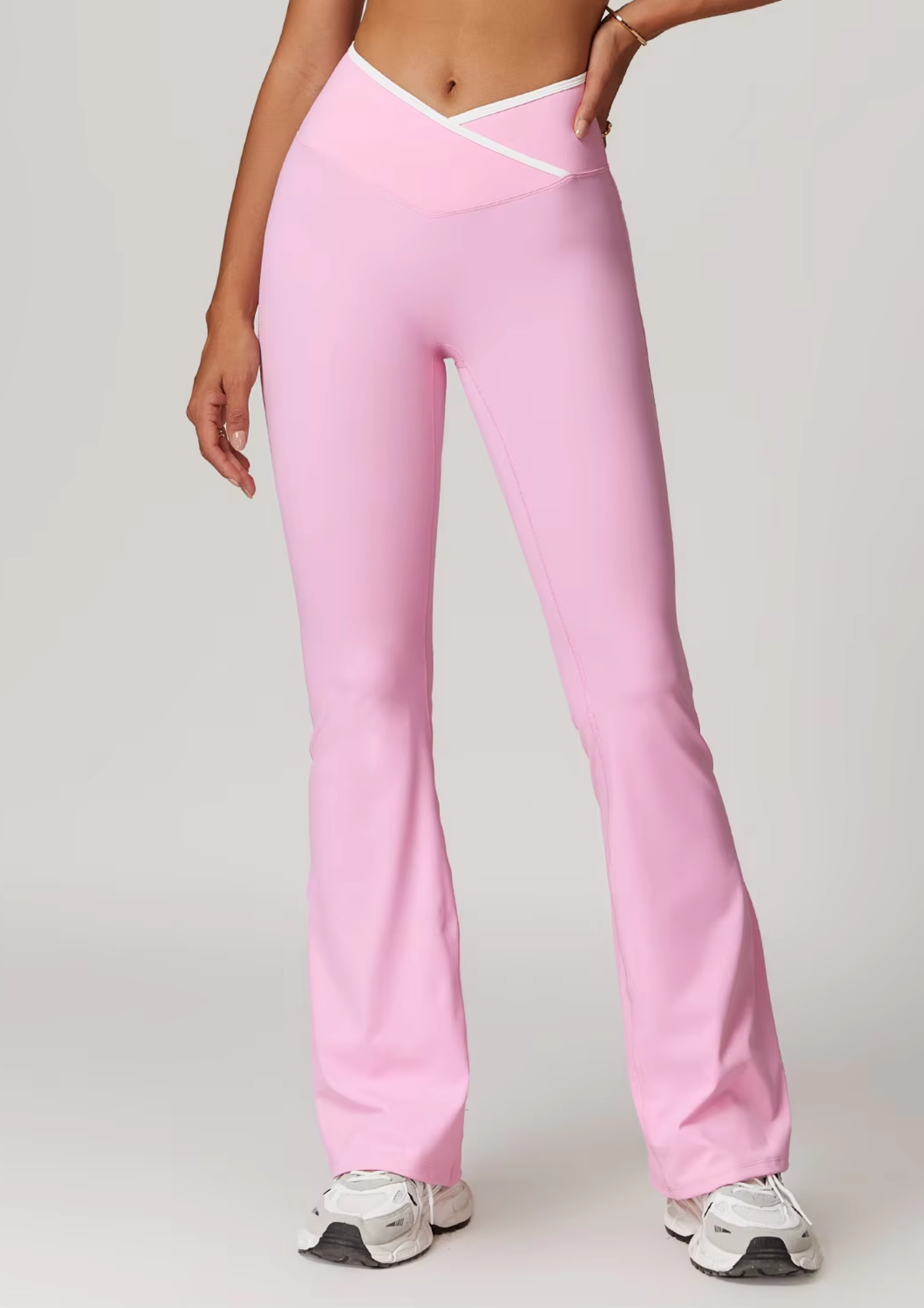 Contrast Gym Legging - Pink